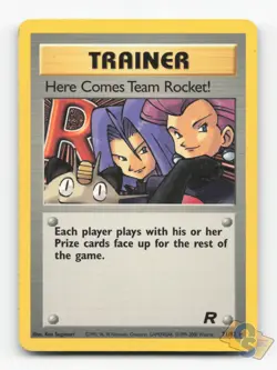 Pokemon TCG - Here Comes Team Rocket! 71/82 Lightly Played Rare Team Rocket - Image 1