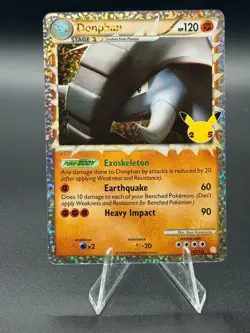 Pokemon Celebrations: Classic Collection Donphan (Prime) 107/123 NM - Image 1