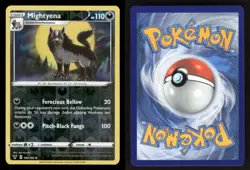 Mightyena 104/185 Uncommon Vivid Voltage Pokemon Reverse Holo NM/M - Image 3