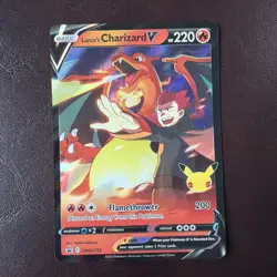 Lance's Charizard V SWSH133 Holo Promo Sword & Shield Promo Pokemon TCG LP - Image 1