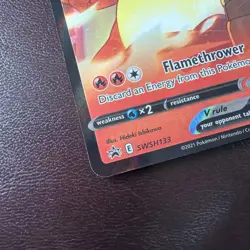 Lance's Charizard V SWSH133 Holo Promo Sword & Shield Promo Pokemon TCG LP - Image 5