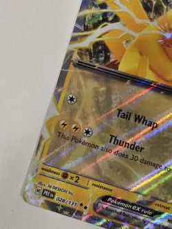 Pokemon TCG Pikachu ex 028/131 Prismatic Evolutions Rare Holo HP 190 EN - Image 5