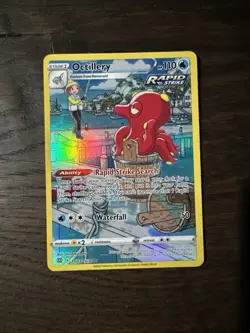 2022 Pokemon SWSH Brilliant Stars Octillery Trainer Gallery Holo #TG03/TG30 - Image 1