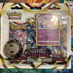 Pokemon Sword & Shield Lost Origin + Astral Radiance 3 Pack Blister New/Sealed - Image 2