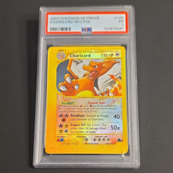 Pokemon TCG Charizard Skyridge Secret Rare #146/144 Reverse Holo PSA 1 English - Image 1