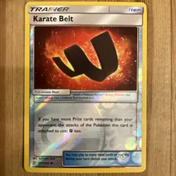 Karate Belt 201/236 S&M Unified Minds REVERSE HOLO VLP! Pokemon - Image 1