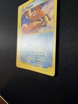Kingler 015/165 Expedition Base Set Holo Rare Pokemon TCG Nintendo e-reader MP - Image 5