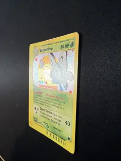 Butterfree 5/165 Holo Rare Expedition Pokemon Holo MP - Image 4