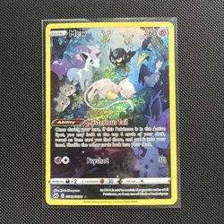 Pokemon TCG Mew GG10/GG70 Crown Zenith Galarian Gallery Ultra Rare Holo Full Art - Image 1