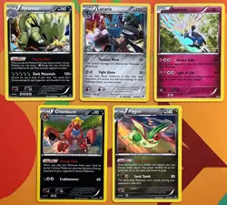 [5x] Pokemon Card Lot: XY Era Holo Rares/Promo (Fates Collide/Primal Clash) *LP* - Image 1