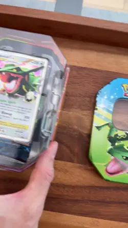 Pokemon TCG SP Collector’s Tin – Rayquaza C LV.X (2009) – Sealed Packs Inside - Image 2