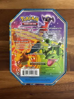 Pokemon TCG SP Collector’s Tin – Rayquaza C LV.X (2009) – Sealed Packs Inside - Image 3