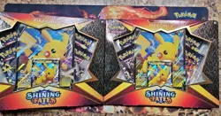 2x Shining Fates Pikachu V Collection Box Sealed Pokemon TCG - Image 4