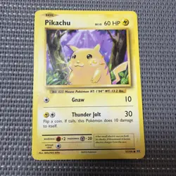 Pokemon Pikachu 033/087 Cp6 20th Anniversary 1st Edition 2016 60 HP Basic(3G48) - Image 1