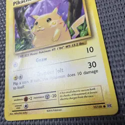 Pokemon Pikachu 033/087 Cp6 20th Anniversary 1st Edition 2016 60 HP Basic(3G48) - Image 3