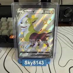 Pokemon TCG, Boltund V SWSH085 - Black Star Promo - Image 1