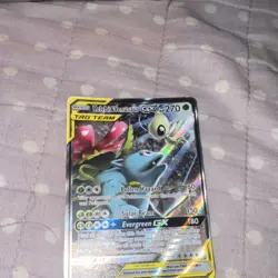 The Pokemon Company Celebi & Venusaur GX SM167 Sm Promo TAG TEAM Holo 270 HP - Image 1
