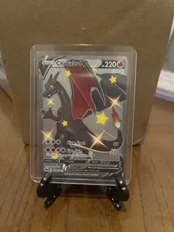 Shiny Charizard V Champions Path 079/073 Ungraded Near Mint Pokemon TCG 2020 - Image 1