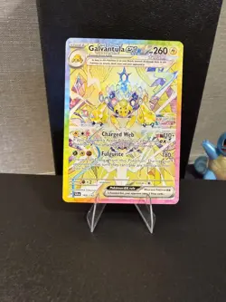 Pokemon 2024 Stellar Crown Galvantula EX UR #168/142 - Image 1
