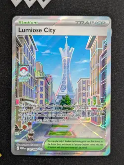 Lumiose City - 111/088 ME03: Perfect Order Pokemon NM Holo - Image 1