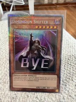 Dimension Shifter Yu-Gi-Oh! Rarity Collection 5 Starlight Rare 2026 #RA05EN132 - Image 1
