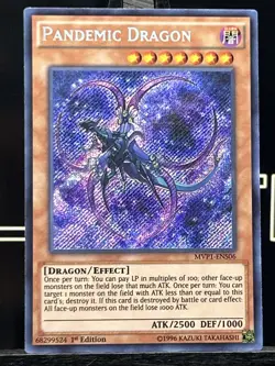 Pandemic Dragon MVP1-ENS06 Ultra Rare Holo 1st Edition Yu-Gi-Oh - Image 3