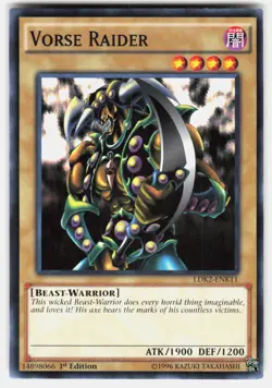 Vorse Raider LDK2-ENK11 Legendary Decks II Yu-Gi-Oh 1st Edition LP - Image 2