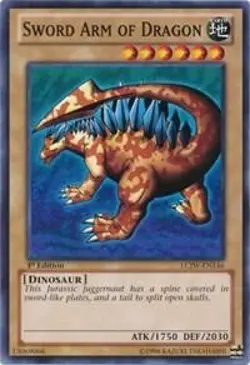 Sword Arm of Dragon LCJWEN146 Legendary Collection 4 Joeys World Yu-Gi-Oh 1st Ed - Image 1