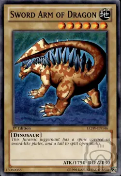 Sword Arm of Dragon LCJWEN146 Legendary Collection 4 Joeys World Yu-Gi-Oh 1st Ed - Image 2