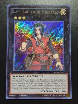 Dante, Traveler of the Burning Abyss DUEA-EN085 Duelist Alliance 1st Edition - Image 1