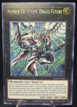 Yu-Gi-Oh! TCG Number F0: Utopic Draco Future BLCR-EN085 1st Edition - Image 1
