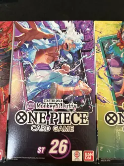 One Piece ST Starter Decks Includes OP 11 Booster Pack Inside Each - Image 3