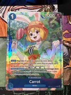 ONE PIECE TCG CARROT FRENCH TREASURE RARE OP11-049 - Image 1