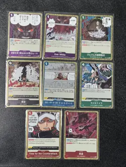 One Piece TCG Event Bundle x8 (6 Japanese 2 English) Pack Fresh - Image 1