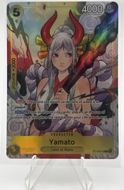 One Piece CCG Yamato (Illustration Box Vol.2) ST13-016 Foil Common EN 4000 - Image 1