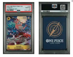 2024 One Piece TCG - Yamato PRB-01 Op04-112 SR Alt Art Holo PSA10 - Image 3