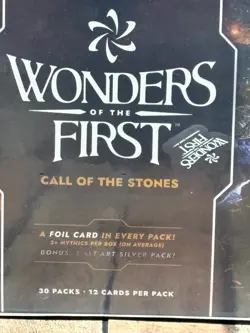 WONDERS OF THE FIRST-CALL OF THE STONES SEALED BOOSTER BOX WITH 30 PACKS OF 12 - Image 2