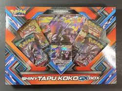 Pokemon TCG GX Box 2017 [ Shiny Tapu Koko GX ] NEW - Image 1