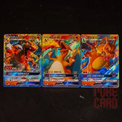 Charizard GX RR Combination Set (3Cards) Pokemon Card Chinese #1 - Image 1