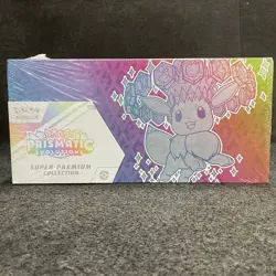 POKEMON Prismatic Evolutions Super-Premium Collection, Sealed Box is Worn - Image 1