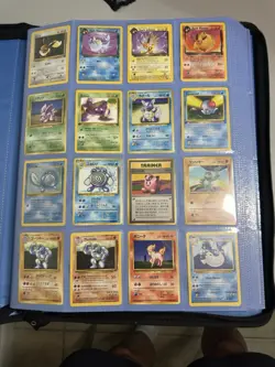 Massive Pokemon TCG Binder 970+ Cards (Mostly Vintage Japanese) Lot - Image 1