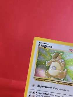 Pokemon Karte/card - Kangama Kangaskhan 5/64 Jungle - Holo SWIRL - VG-Excellent - Image 2