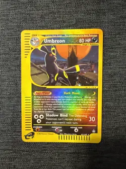 2003 Pokemon Aquapolis Umbreon Reverse Holo 41/147 - Image 1
