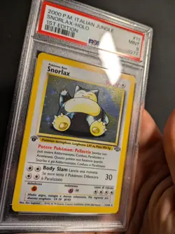 Pokemon Snorlax 11/64 Jungle Holo Rare Italian PSA 9 Mint Pop 6! - Image 4
