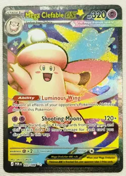 2026 Pokemon Mega Clefable ex 103/088 Ultra Rare Perfect Order Excellent-NM/M - Image 3