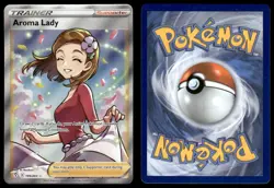 AROMA LADY 199/203 ULTRA RARE EVOLVING SKIES POKEMON NM - Image 1