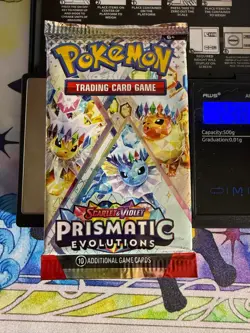 Pokemon TCG PRISMATIC EVOLUTIONS HEAVY PACK 23.8g!!! POSSIBLE GOD/DEMI PACKUUU - Image 2