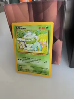 Pokemon TCG Bulbasaur Base Set 44/102 Non Holo WOTC MP-LP - Image 3