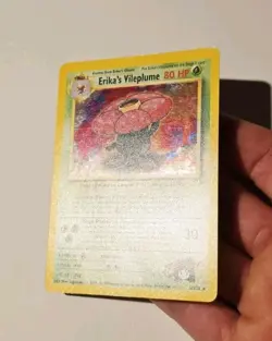 Erika's Vileplume 5/132 Holo Rare Gym Heroes Pokemon LP - Image 4
