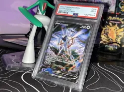 Pokemon TCG Brilliant Stars Arceus V #166 Full Art Holo Ultra Rare PSA 9 MINT - Image 4